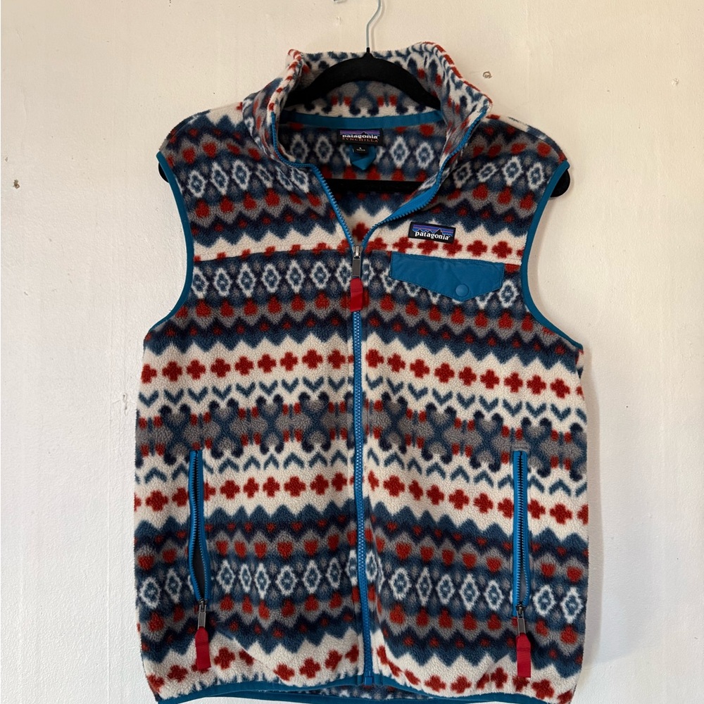 Patagonia Synchilla Patterned Fleece Vest
